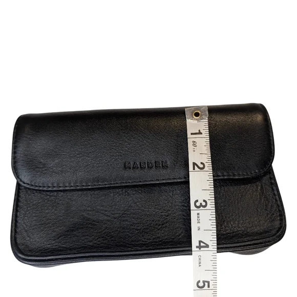 Mandrn Black Leather Belt Bag - Picture 11 of 14